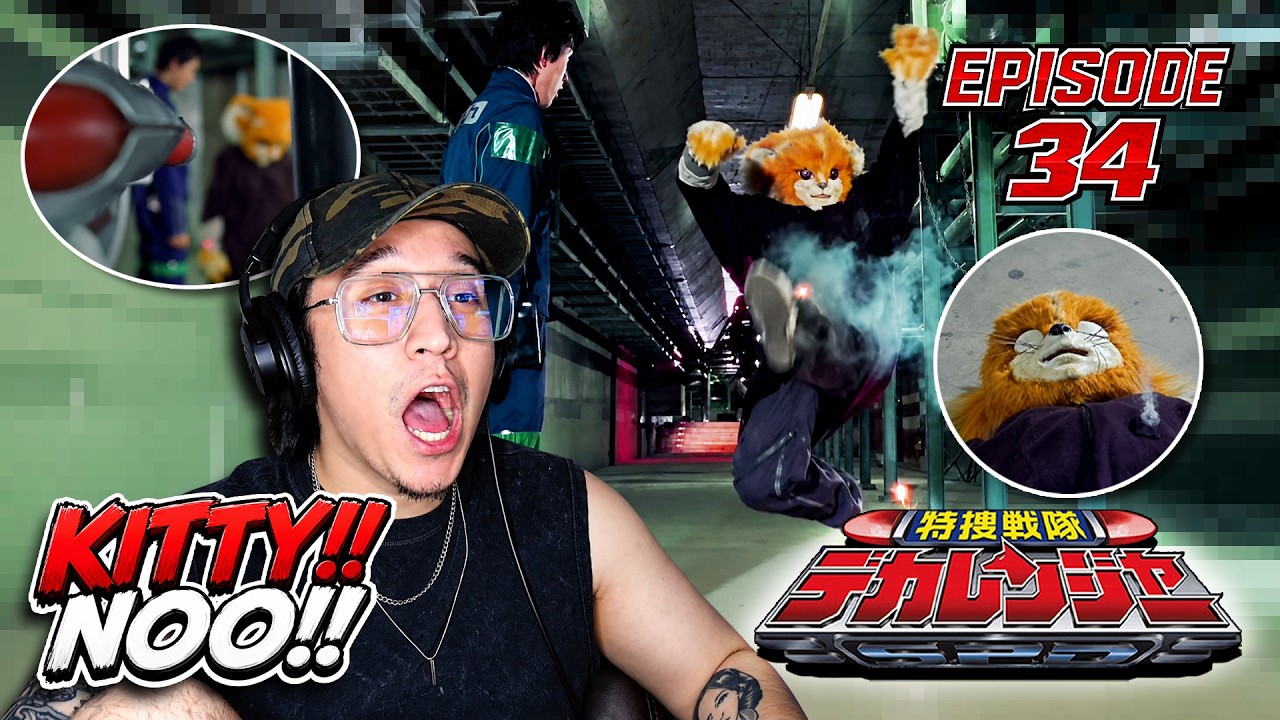 THEY K*LLED THE KITTY! (Tokusou Sentai Dekaranger Ep.34)