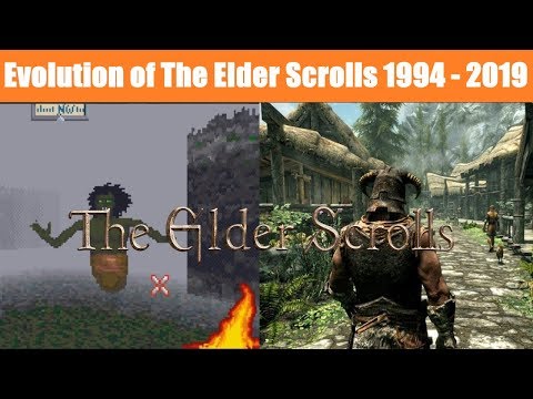 History/Evolution of The Elder Scrolls (1994-2019)