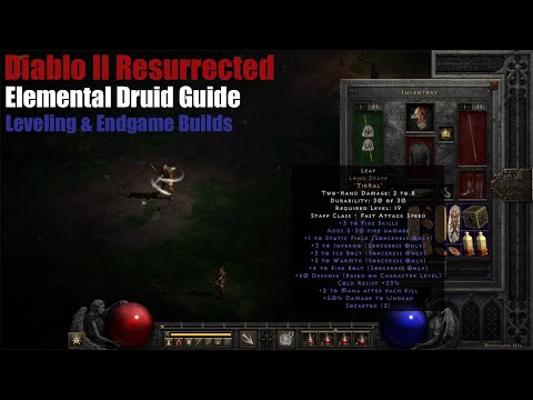 Diablo II Resurrected - Elemental Druid Starter Build Guide