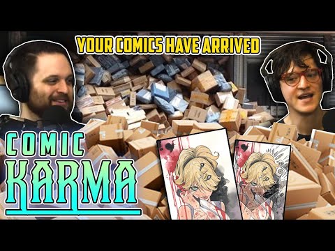 *HANDLE WITH CARE* | Special Delivery Comic Books Unboxing LIVE! Comic Karma ft. @fireguyryan9362