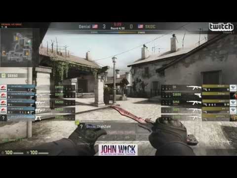 John Wick CS:GO Inv: SKDC vs Denial G2 | SapphireKelownaDotCom vs Denial E-Sports G2 (23.10.2014)
