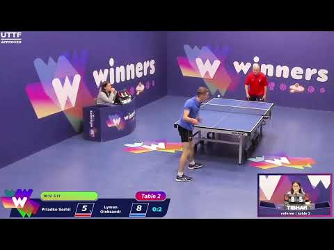 Winners League 08.10.21 Priadko Serhii - Lyman Oleksandr 19:00