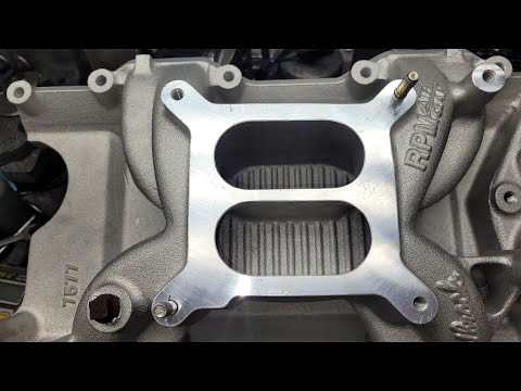 Edelbrock performer RPM Airgap 318/360 manifold, 7577
