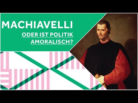 Philosophisches Gespräch: Machiavelli - oder ist Politik amoralisch?