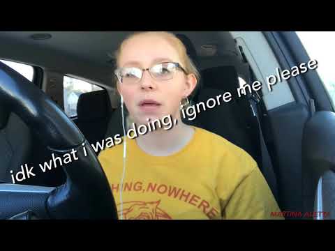 disastrously covering ‘i’m yours’ by jason mraz, in a car