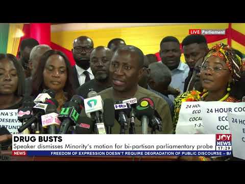 Drug busts: NDC government is afraid of its own failures - Afenyo-Markin, Minority Leader.