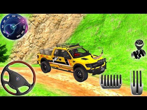Offroad Jeep Cargo Driving - 4x4 Jeep Hill Simulator Game Play Video.[Android Gameplay]