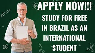 BRAZIL: Masters & PHD In Computing  Is Open  For Application| No Tuition| No Application Fee