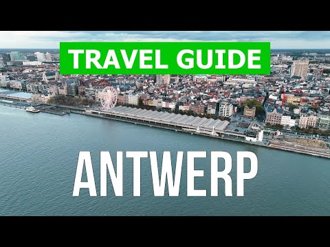 Province of Antwerp, Belgium | City of Antwerp, Mechelen, Turnhout | Drone 4k video | Antwerp nature
