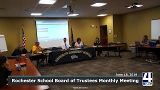 Rochester School Board Meeting