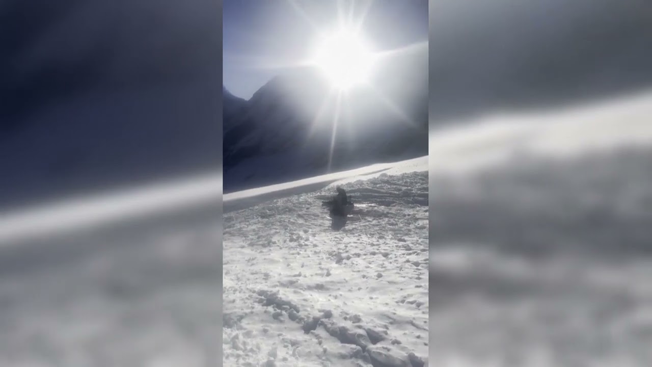 La montagna degli alpinisti italiani dispersi: le prime immagini girate dopo la valanga