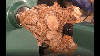 246  Wood-turning the $37,000*Crown* of the root of all evil !!!