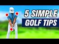 HOW TO PLAY GOLF Top 5 BEGINNER Golf Tips
