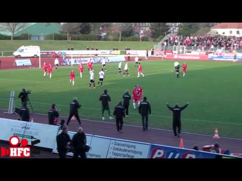 Spielbericht 20.ST RL Nord Germania Halberstadt-Hallescher FC