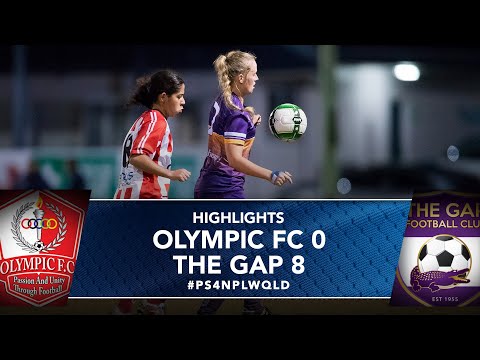 NPLW QLD 2017 Round 14 - Olympic FC vs The Gap Highlights