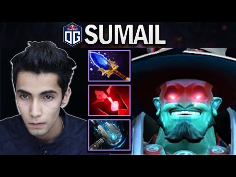 OG.SUMAIL STORM SPIRIT WITH AGHANIMS-METEOR COMBO - DOTA 2 7.24 GAMEPLAY