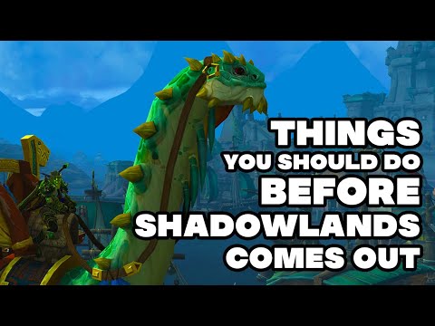 Do This BEFORE Shadowlands Comes Out!