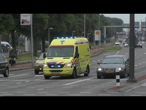 [special] A1, Visser Ambulance 24-134 Maastricht in Groningen Stad