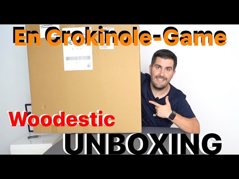 Unboxing del Crokinole Woodestic