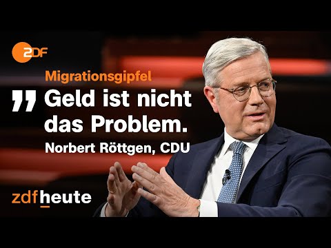 Versagen in der Migrationspolitik? Röttgen zum Flüchtlingsgipfel | Markus Lanz vom 09. Mai 2023