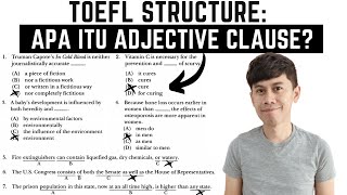 Download lagu Clause ini SERING MUNCUL di TOEFL Structure. mp3