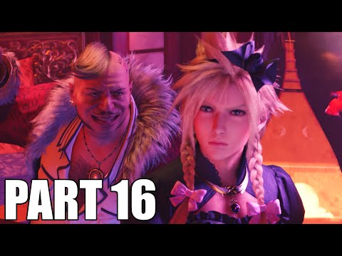 FINAL FANTASY 7 REMAKE Walkthrough Gameplay PART 16 - DON CORNEO & GIRL CLOUD