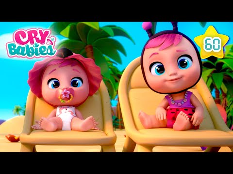 Sidney discovers Tropical Island! ✨ | Cry Babies Magic Tears💧 | Kitoons in English