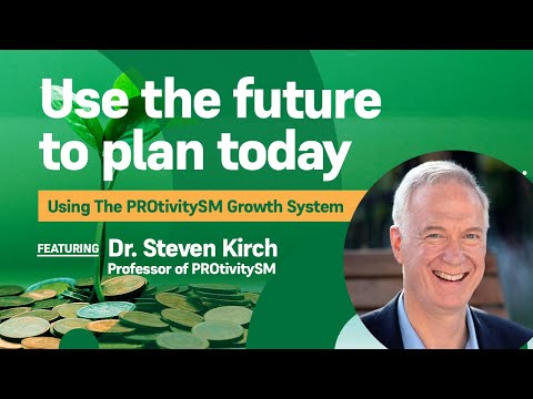 Use the future to plan today: The PROtivitySM Growth System