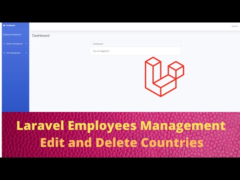 01 Employees Management Application with Laravel and Vuejs