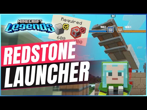 Redstone Launcher: The ULTIMATE PvP Weapon? | Minecraft Legends