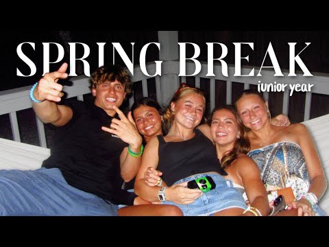 SPRING BREAK || high school parties, beach days, sleep overs, etc!