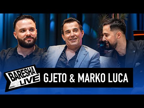 BARESHA LIVE : GJETO & MARKO LUCA - Zogu i malit brenda Bareshes.