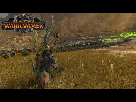 Skaven VS Grünhäute ⚔️ Total War: Warhammer 3 Cinematic Battle deutsch