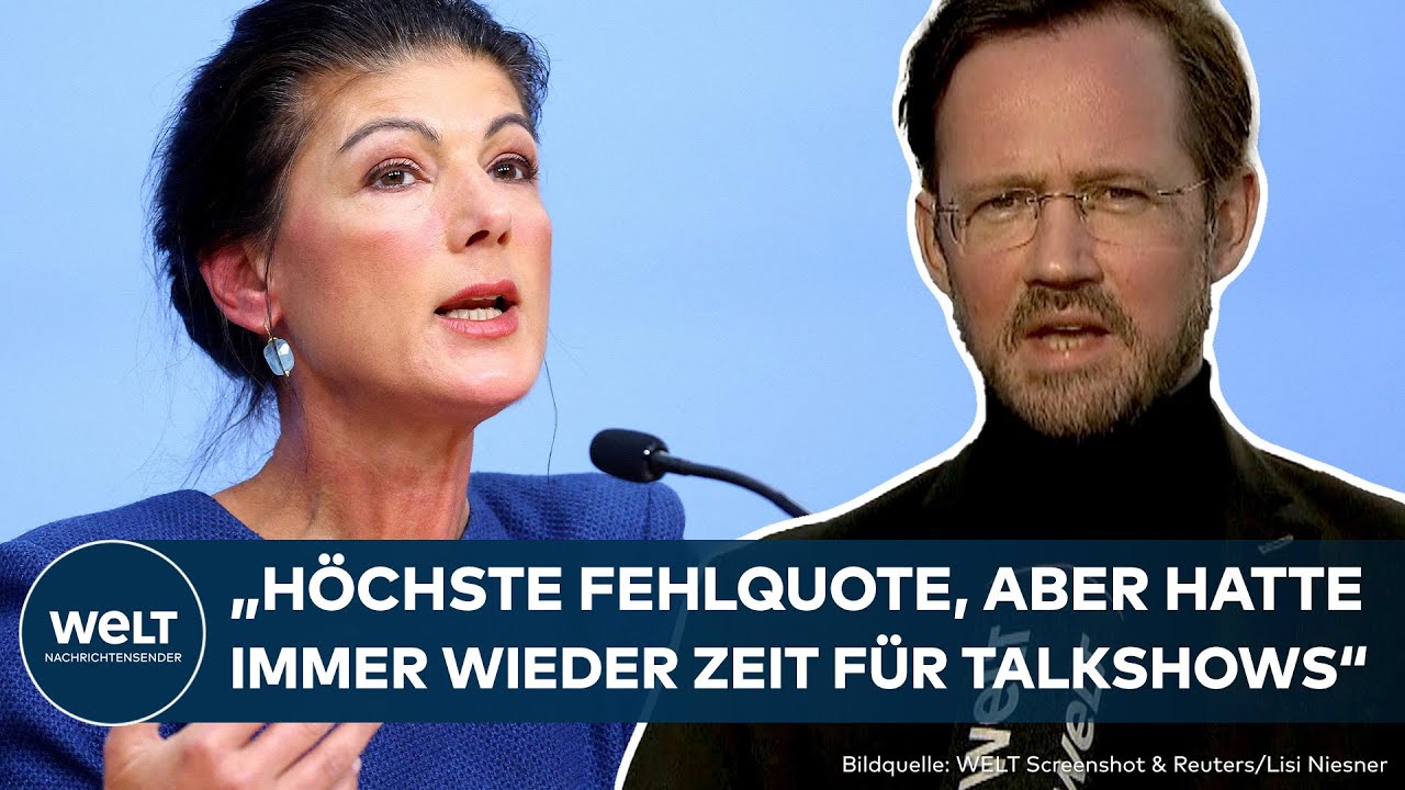 BLAUMACHER IM BUNDESTAG: Seitenhieb gegen Wagenknecht! "Die Politikerin mit der höchsten Fehlquote!"