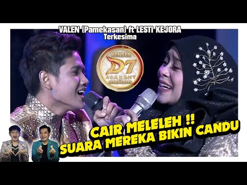 Melts and melts when I hear the voice of Valen (Pamekasan) ft Lesti Kejora, I'm amazed.