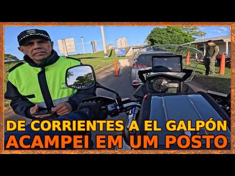 PARADO PELA POLÍCIA E AINDA ASSIM... | Travessia do Chaco de Moto 🇦🇷