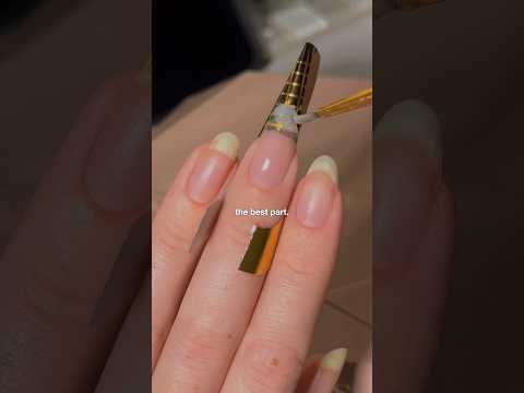 I can’t believe this worked😧💅🏻#gelnails #nails #diynails #naturalnails #nailcare #thegraytergood