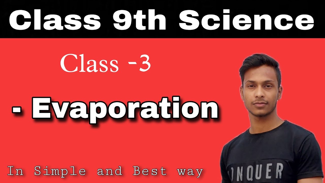 Matter in our surroundings Class 9 Science  | Evaporation | Factors Affecting Evaporation | Cooling
