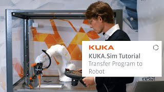 Download the video "KUKA.Sim Tutorial - How to transfer your offline program to a real robot"