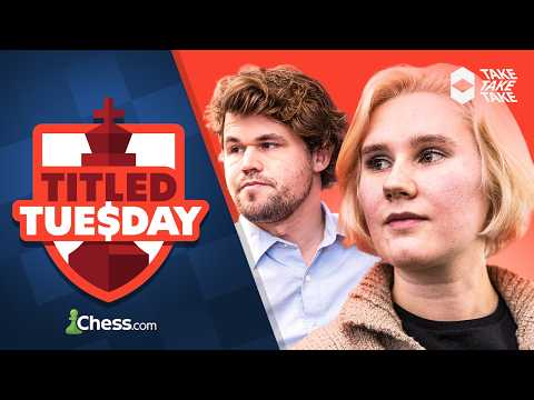 TITLED TUESDAY Winter Split Gameweek 12: Elite Chess Players Fight For EWC Qualification!