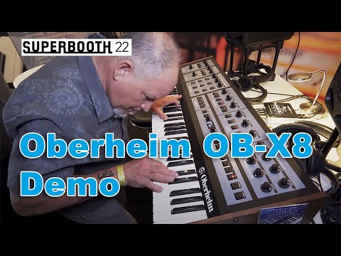 Oberheim OB-X8 Demo at Superbooth 2022