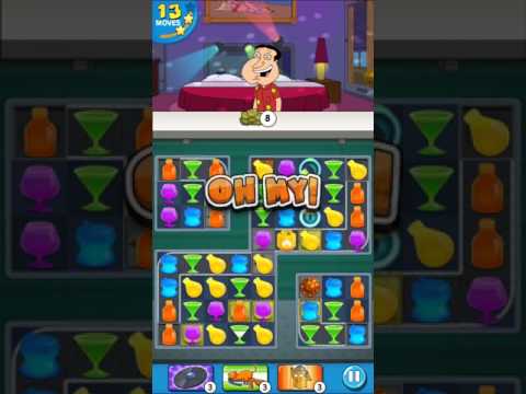 Family Guy - Another Freakin' Mobile Game : Level 46 - 3 stars! No Boosters!