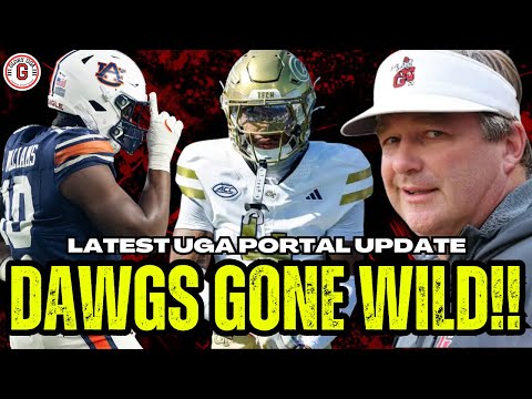 Georgia is Going WILD in the Transfer Portal | Latest UGA Football Portal Update