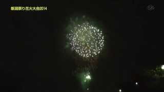 preview picture of video '新潟祭り花火大会2014を見てきた。Niigata Fireworks'