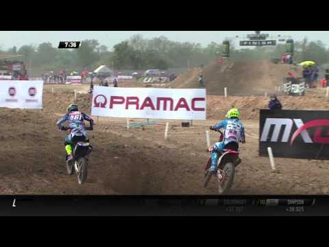 Cairoli, Febvre and Gajser battle MXGP of Thailand 2016 - motocross