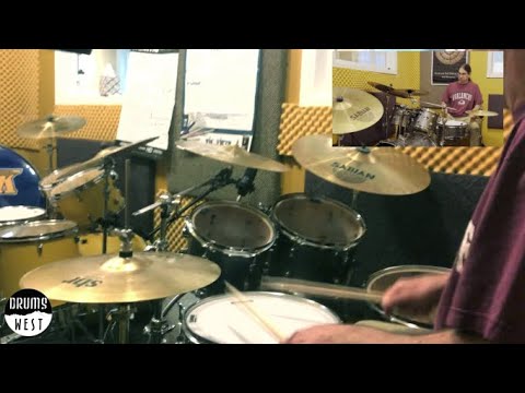 Easy Snare Drum Variation with Accents 8th & 16th notes Train Beat