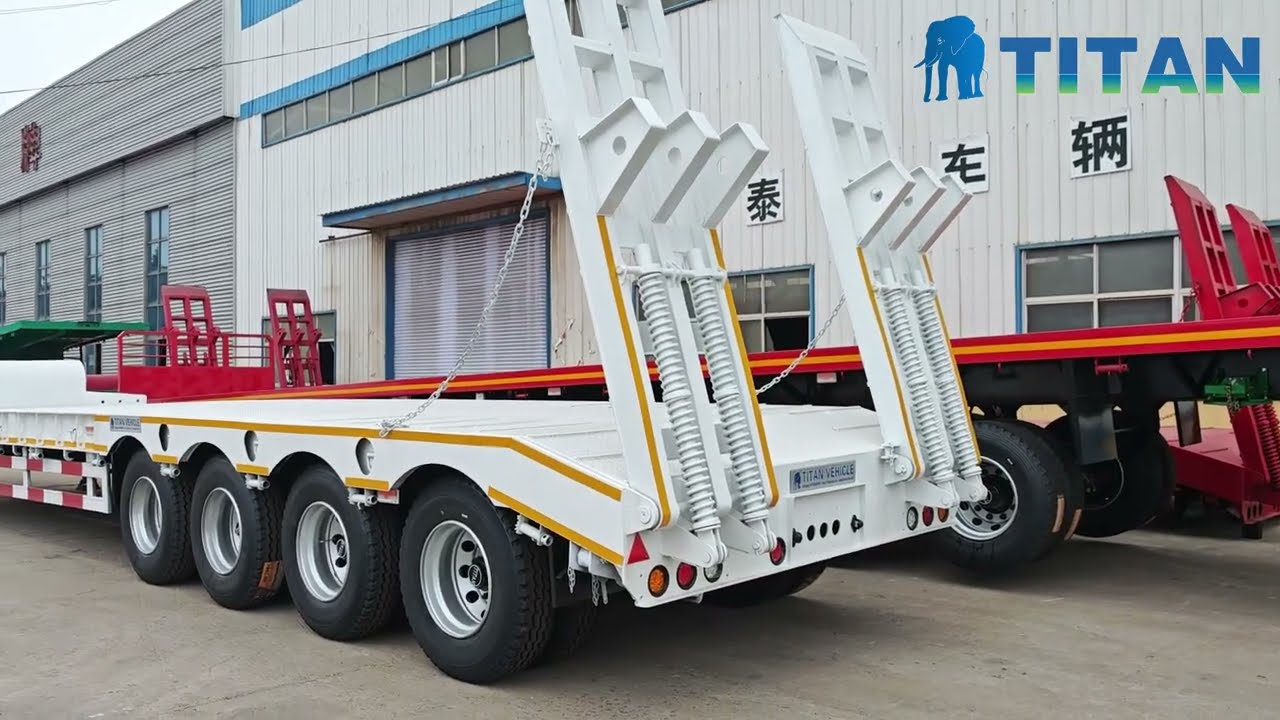 low bed trailer