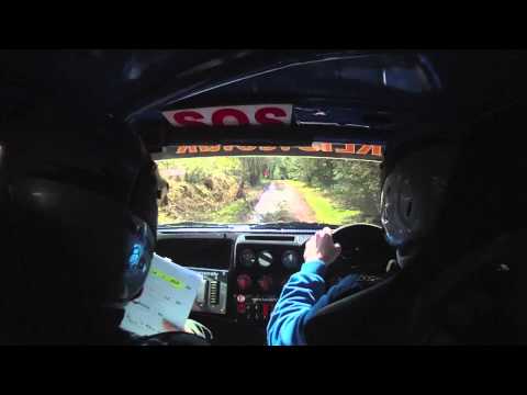 Somerset Stages Rally 2012 SS3 Knowle 1 - Justin Lawson / Paul Hargreaves Incar