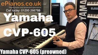 Yamaha CVP605 Clavinova – Preowned piano special offer.