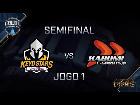 Keyd x KaBuM (Semifinais - Jogo 1) CBLoL 2016 - 1ª Etapa